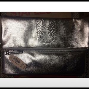 VS silver clutch NWT